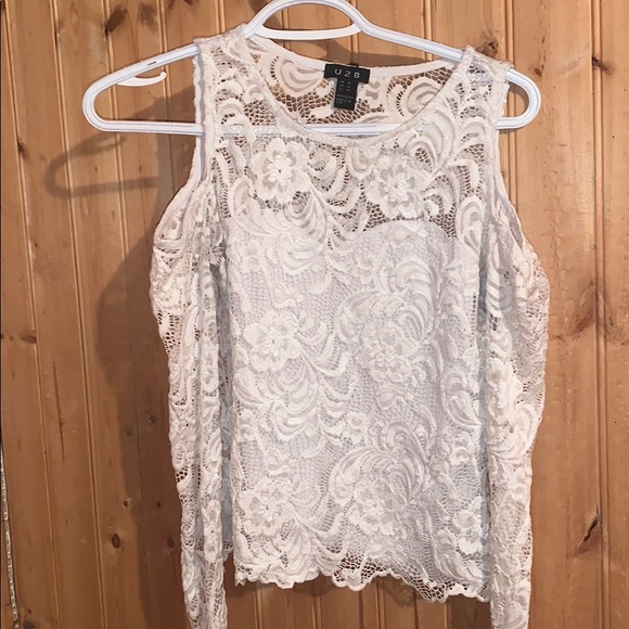 Lace longe sleeve shirt - Picture 1 of 2